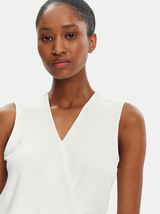 Rinascimento Rinascimento Blusa CFC0122910003 Bianco Regular Fit