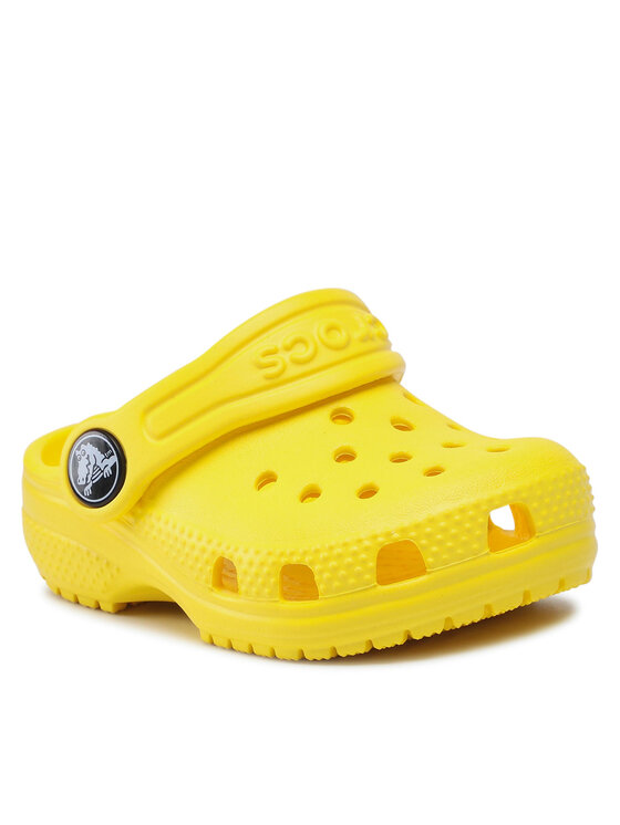 Crocs Crocs Klapki Classic Clog T 206990 Żółty