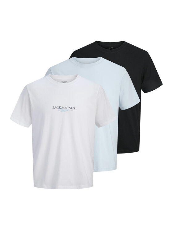 Jack & Jones Jack & Jones Set de tricouri﻿ Billyburg 12291367 Colorat Regular Fit