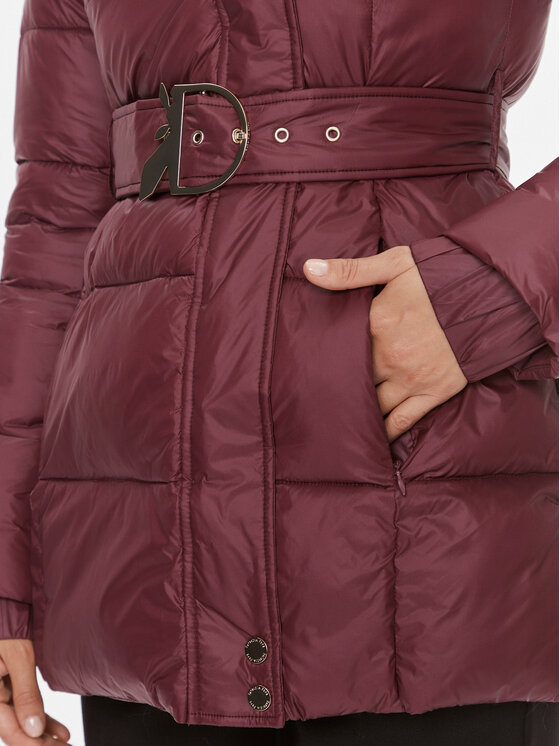 Patrizia Pepe Patrizia Pepe Kurtka przejściowa 2O0122/A9M1 M473 Bordowy Regular Fit
