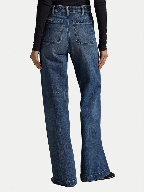 Polo Ralph Lauren Polo Ralph Lauren Jeans hlače 211969382001 Modra Bootcut Fit
