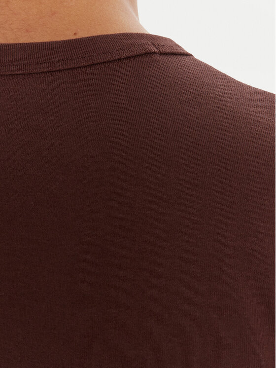 HUGO HUGO T-shirt Delanor  50512000 Smeđa Slim Fit