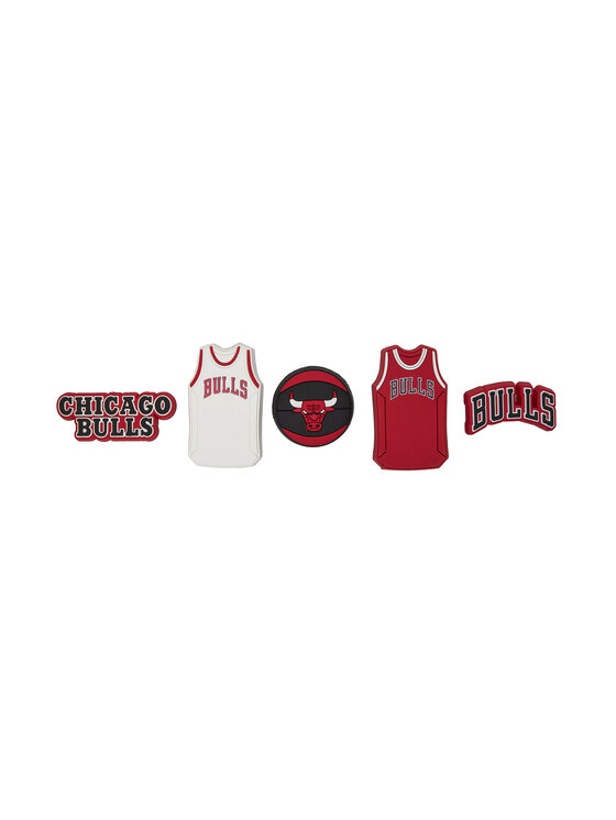 Crocs Crocs Διακόσμηση παπουτσιών Jibbitz Nba Chicago Bulls 5pck 10011280 Έγχρωμο
