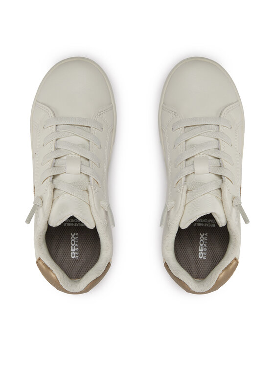 Geox Geox Sneakersy J Eclyper Girl J36LRC 000BC C0588 S Biały