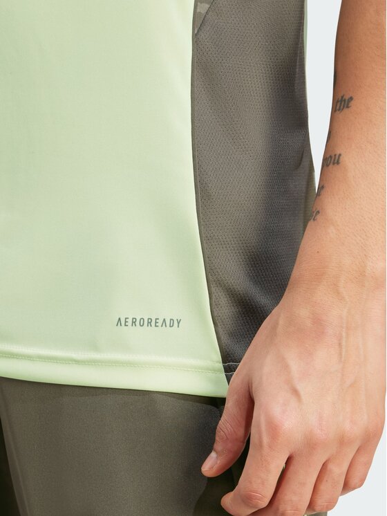 adidas adidas Koszulka techniczna 154833 Zielony Slim Fit