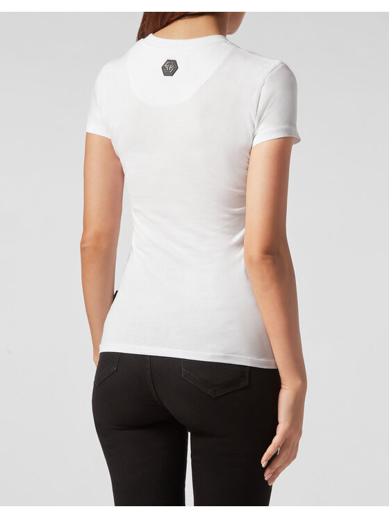 PHILIPP PLEIN PHILIPP PLEIN T-Shirt 1265 Bílá