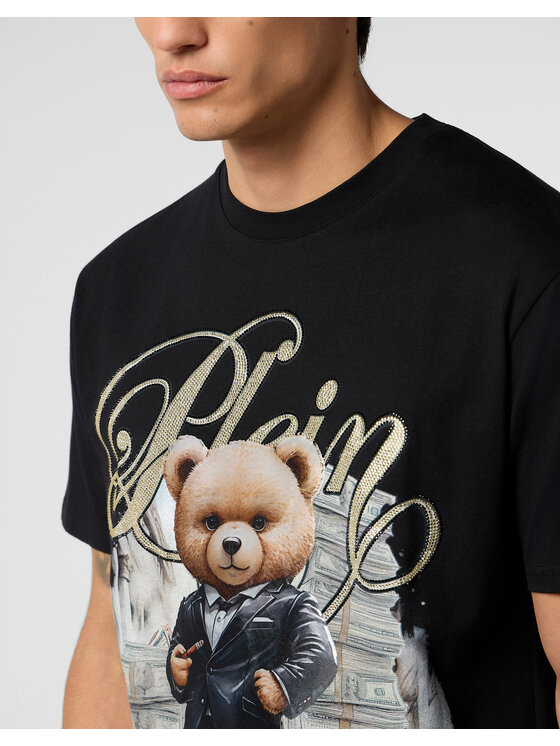 PHILIPP PLEIN PHILIPP PLEIN T-Shirt 29886 Czarny Regular Fit