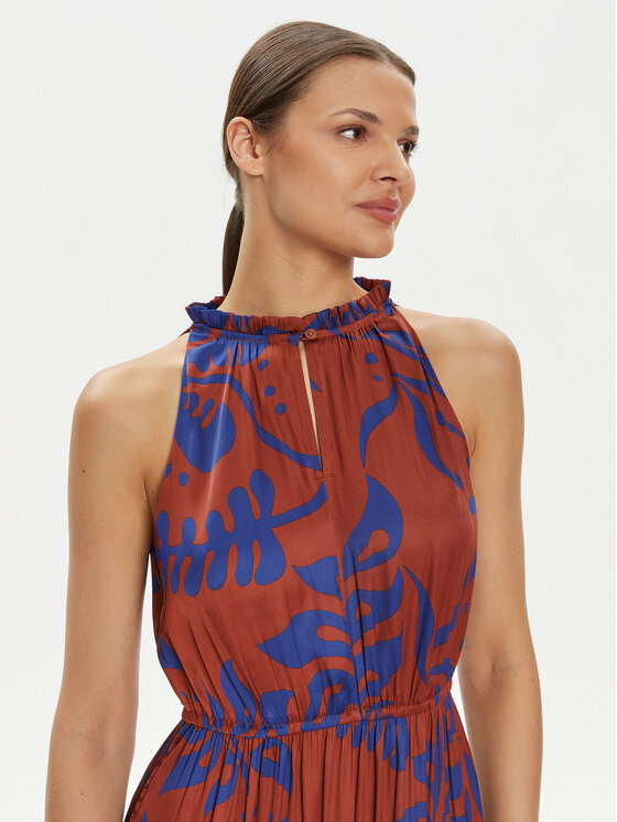 Gap Gap Sommerkleid 665843-01 Braun Loose Fit