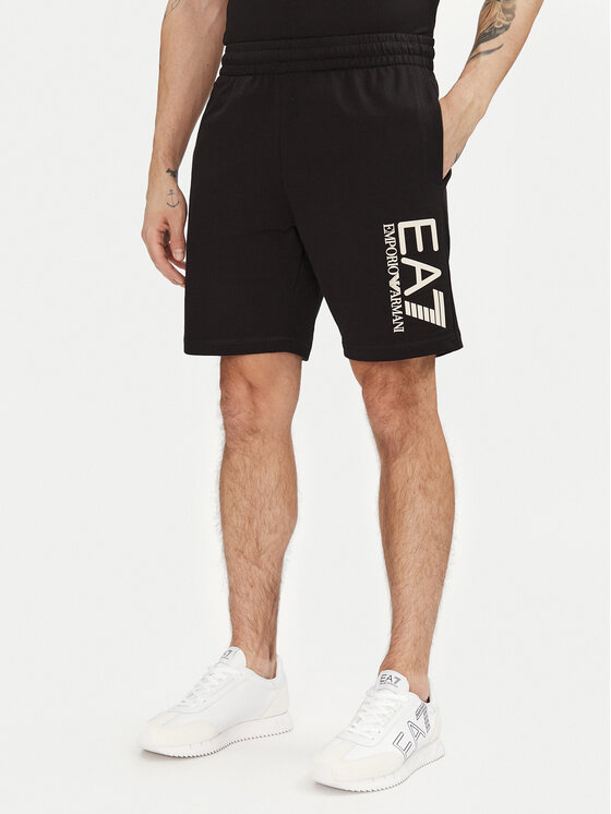 EA7 Emporio Armani EA7 Emporio Armani Pantaloni scurți sport 7M000232 AF13512 MC156 Negru Regular Fit
