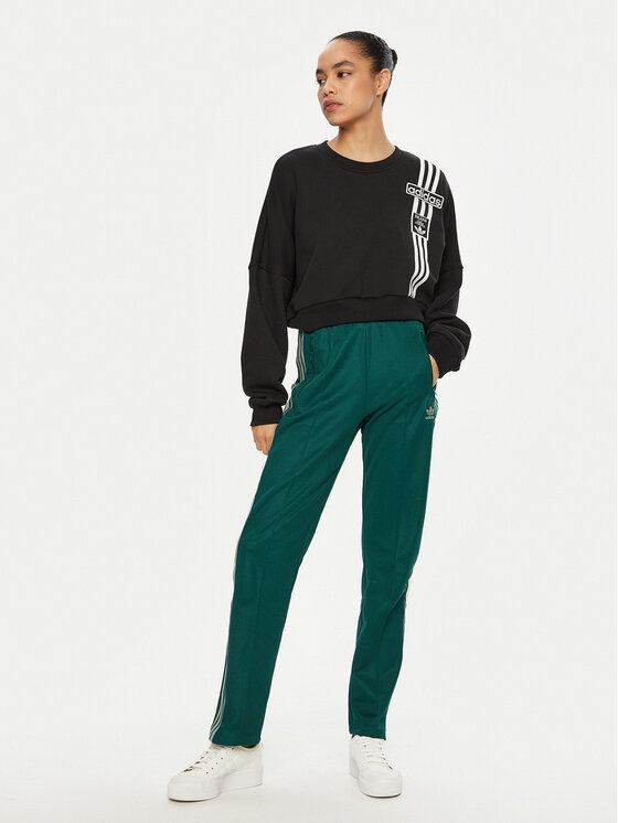 adidas adidas Majica dugih rukava Adibreak JD0189 Crna Regular Fit