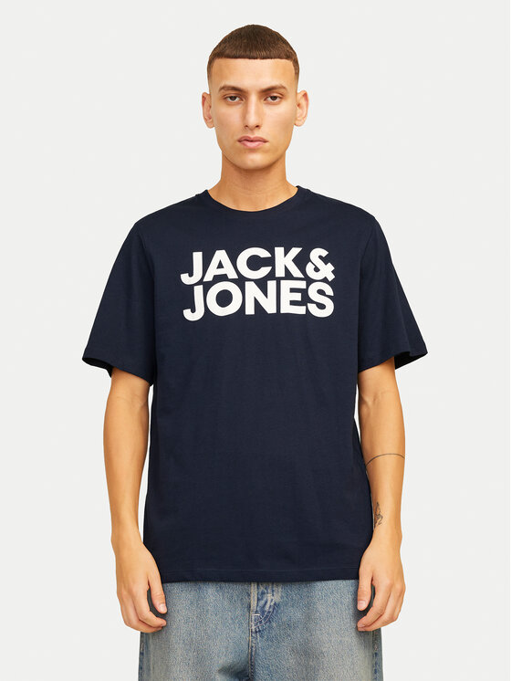 Jack & Jones Jack & Jones Súprava tričiek Corp Logo 12191762 Farebná Slim Fit