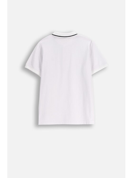 Coccodrillo Coccodrillo T-Shirt ZC5143601EJB-001 Bílá Regular Fit