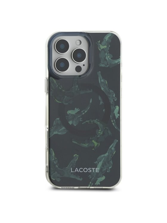 Lacoste Lacoste Etui na telefon Apple iPhone 16 Pro Max Czarny