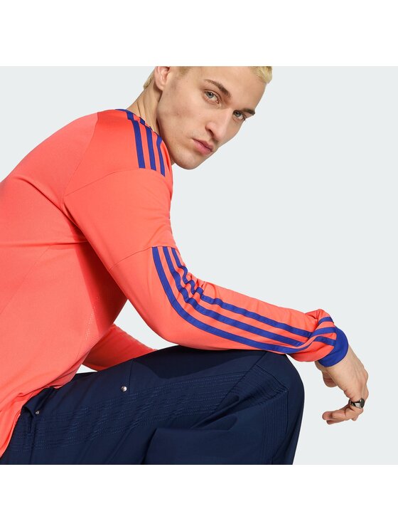 adidas adidas Koszulka techniczna 161528 Pomarańczowy Slim Fit