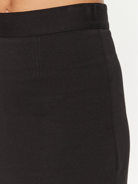 Rinascimento Rinascimento Fustă maxi CFC0121278003 Negru Slim Fit