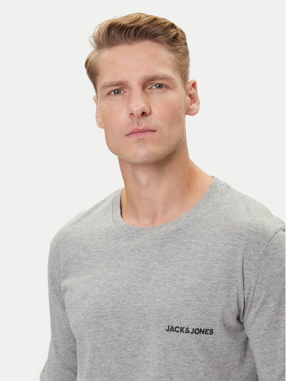Jack&Jones Jack&Jones Pyžamo Everest 12273632 Šedá Standard Fit
