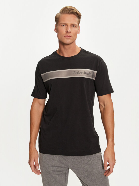 Calvin Klein Performance Tričko 00GMF4K112 Čierna Regular Fit