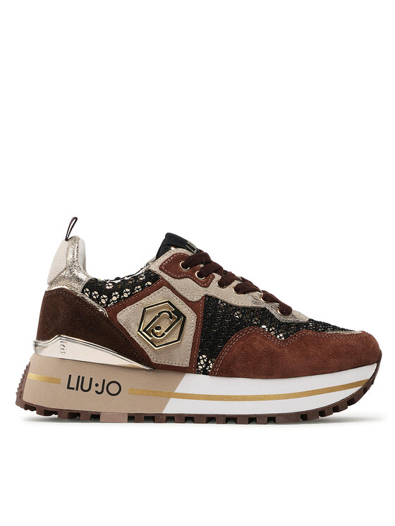 Liu Jo Liu Jo Снікерcи Maxi Wonder 01 BF2095 PX242 Коричневий