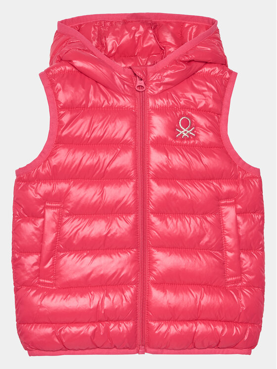 United Colors Of Benetton Gilet 21INGJ005 Rosa Regular Fit Modivo