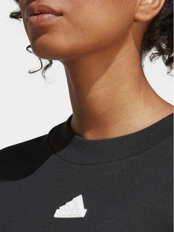 adidas adidas Sweatshirt Future Icons IB8494 Schwarz Loose Fit