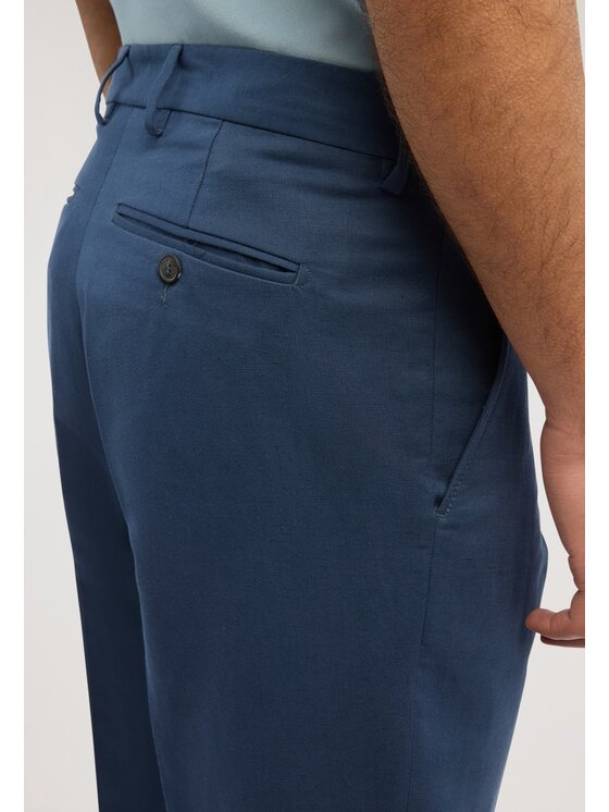 Trussardi Trussardi Pantaloni di tessuto P027M000119N034 Blu Regular Fit