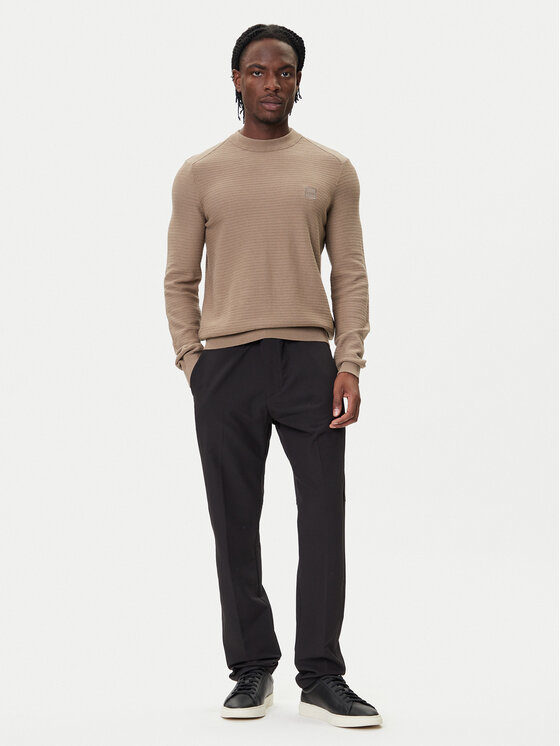 BOSS BOSS Maglione Anion_S 50527584 Beige Regular Fit