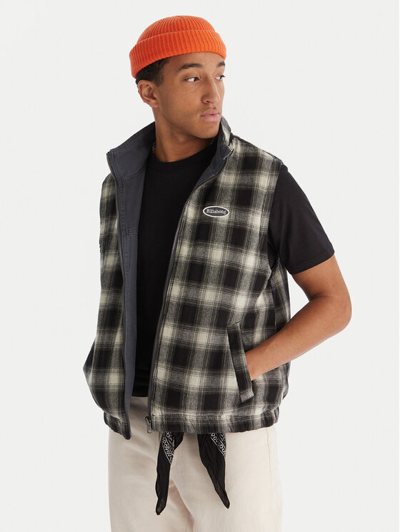 Billabong Billabong Sportisks veste Mogul Puffer Revo Vest EBYJK00135 Tumši zils Regular Fit