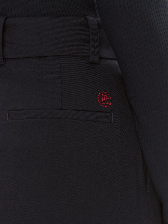 Tommy Hilfiger Tommy Hilfiger Szövet nadrág Core WW0WW39725 Sötétkék Relaxed Fit
