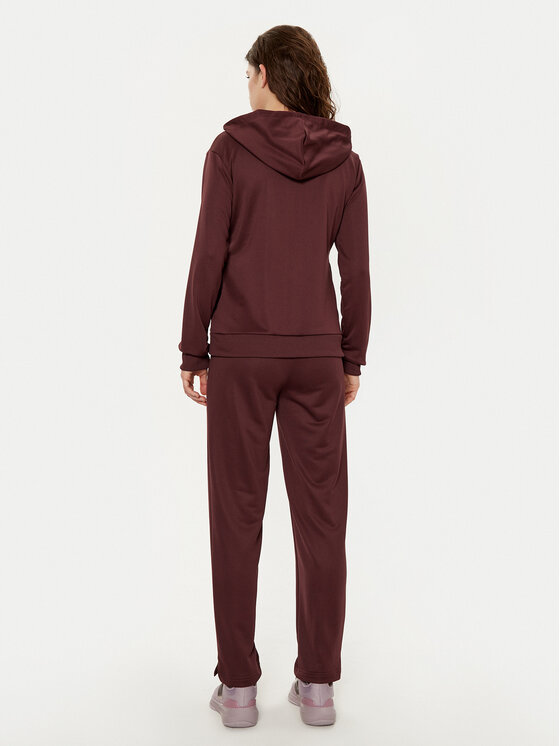 adidas adidas Спортивний костюм Essentials Linear JD2698 Бордовий Slim Fit