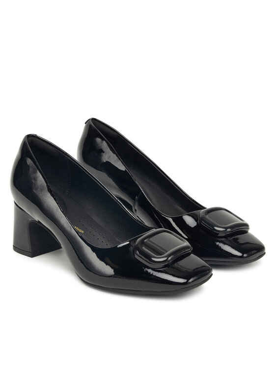 Clarks Clarks Γοβάκια Fernie Trim 26183037 Μαύρο