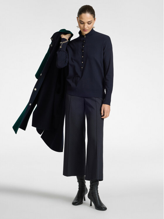 Elena Mirò Elena Mirò Maglione M455Z000585N034 Blu Regular Fit