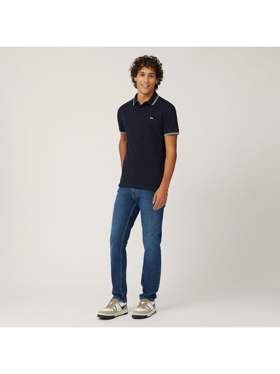 Harmont & Blaine Harmont & Blaine Polo LN1010N21054 Blu scuro Regular Fit