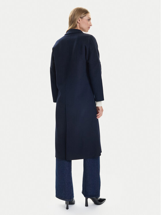 ViCOLO ViCOLO Vuneni kaput TF0001 Tamnoplava Regular Fit
