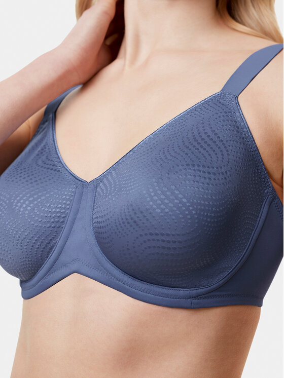 Triumph Reggiseno con ferretto Essential Minimizer W X 10166830 Blu 