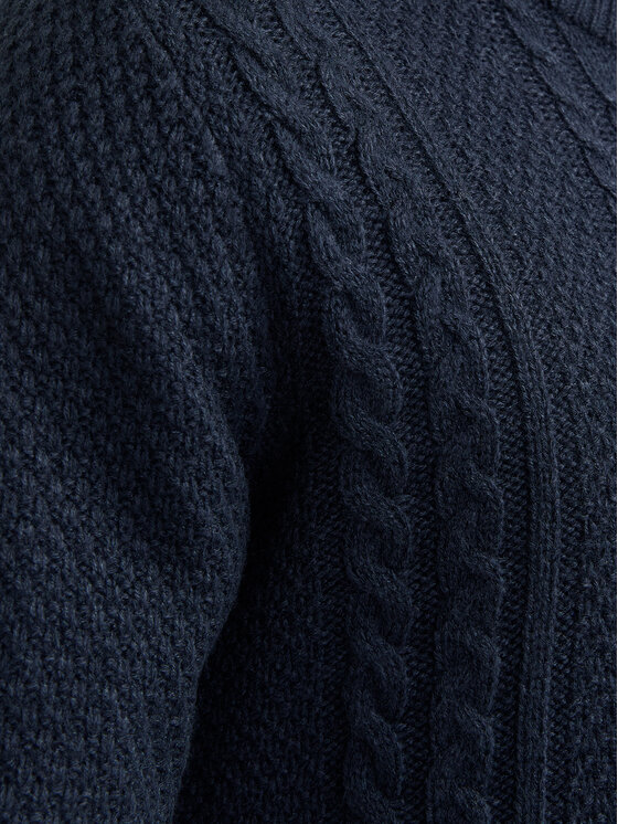 Jack&Jones Jack&Jones Sweater Craig 12258480 Sötétkék Regular Fit