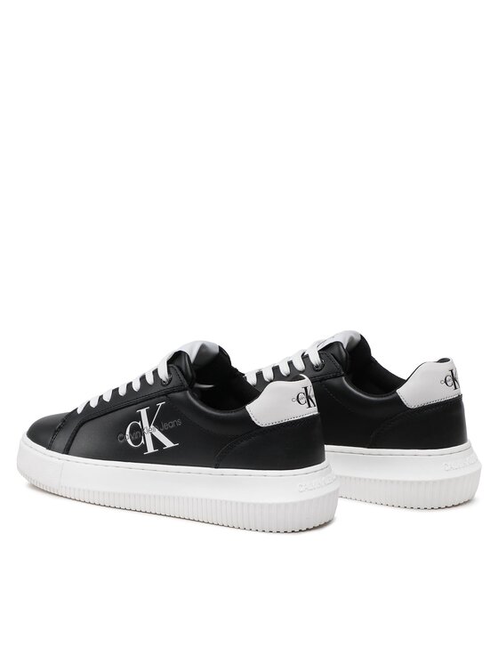 Calvin Klein Jeans Calvin Klein Jeans Sneakersy Chunky Cupsole Laceup Mon Lth Wn YW0YW00823 Czarny