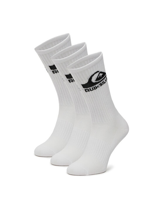 Quiksilver Ponožky AS_QUIKSILVER_101W_SS25 (3-PACK) Biela