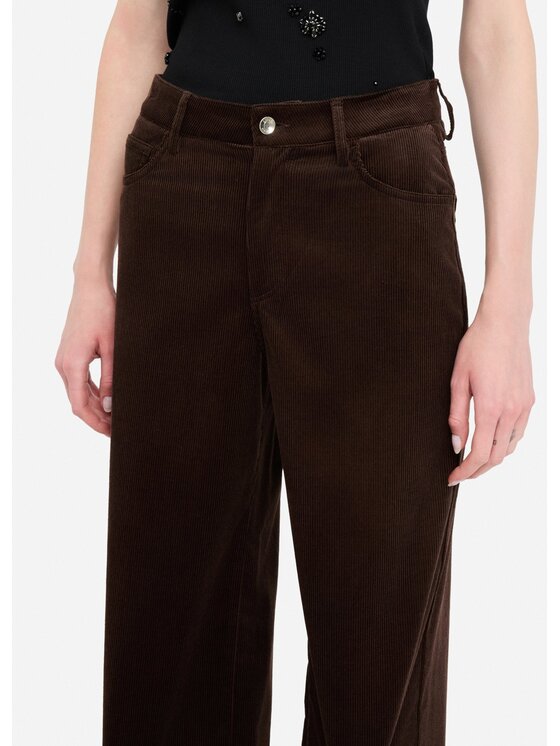 Liu Jo Liu Jo Pantalone da abito MF5274T192A90915 Marrone Regular Fit