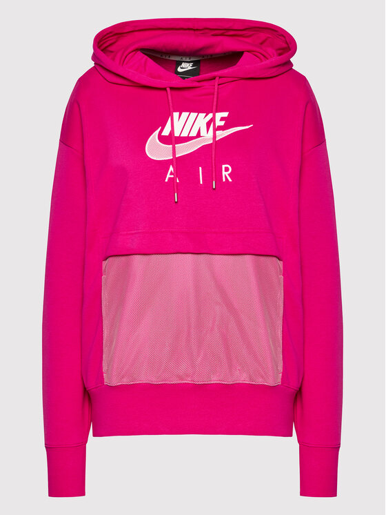 Nike Felpa Sportswear Air CZ8620 Rosa Oversize Modivo