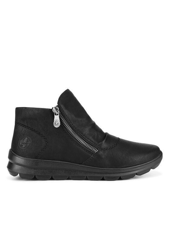 Rieker Rieker Botine Z0051-01 Negru