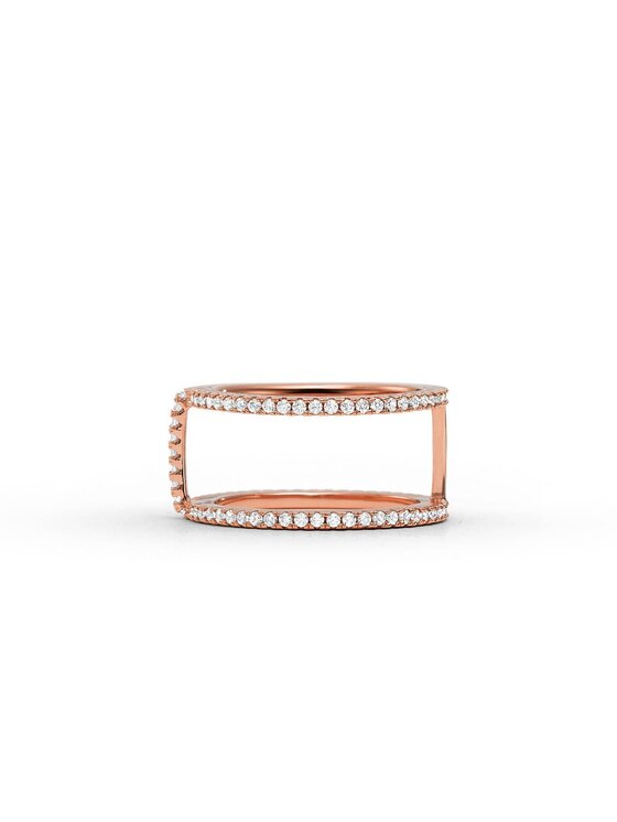 Michael Kors Michael Kors Pierścionek MKC1113AN791508 Różowe złoto