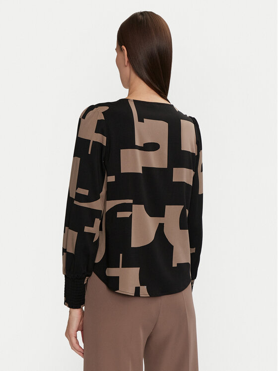 Fransa Fransa Bluse Natali 20614110 Braun Regular Fit