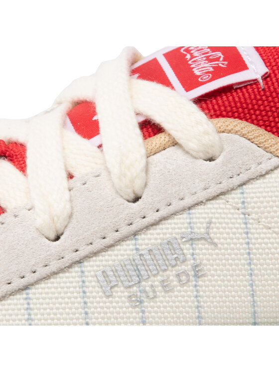 Puma Puma Sneakersy Suede Coca Cola 387049 01 Biały