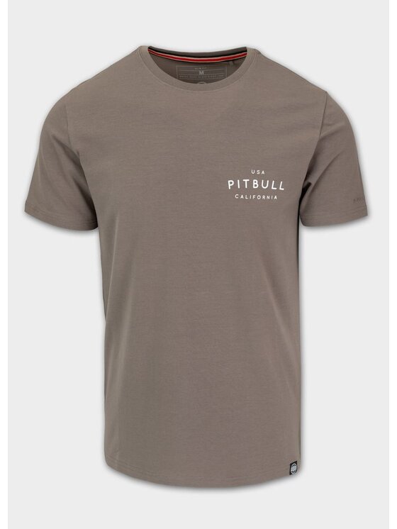 PITBULL PITBULL T-Shirt AUTOMATIC Brązowy Regular Fit