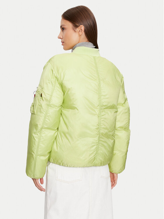 Alpha Industries Alpha Industries Μπόμπερ μπουφάν 148004 Πράσινο Regular Fit