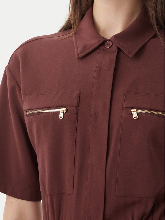 Patrizia Pepe Patrizia Pepe Kombinezon 2T0099/A573-B887 Tamno smeđa Regular Fit