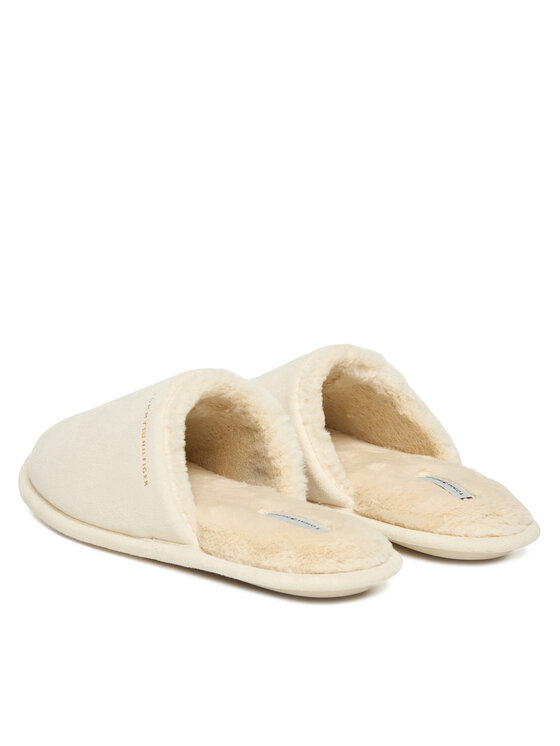 Tommy Hilfiger Tommy Hilfiger Papuče Soft House Shoe FW0FW08853 Bijela