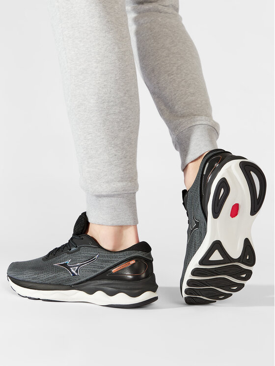Mizuno Mizuno Παπούτσια για Τρέξιμο Wave Skyrise 3 J1GC2209 Γκρι