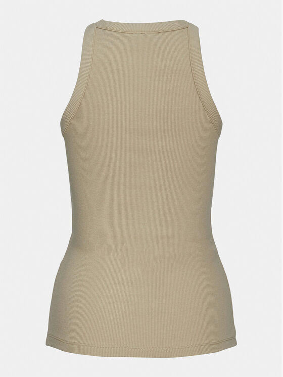 JJXX JJXX Top 12224661 Beżowy Rib Fit