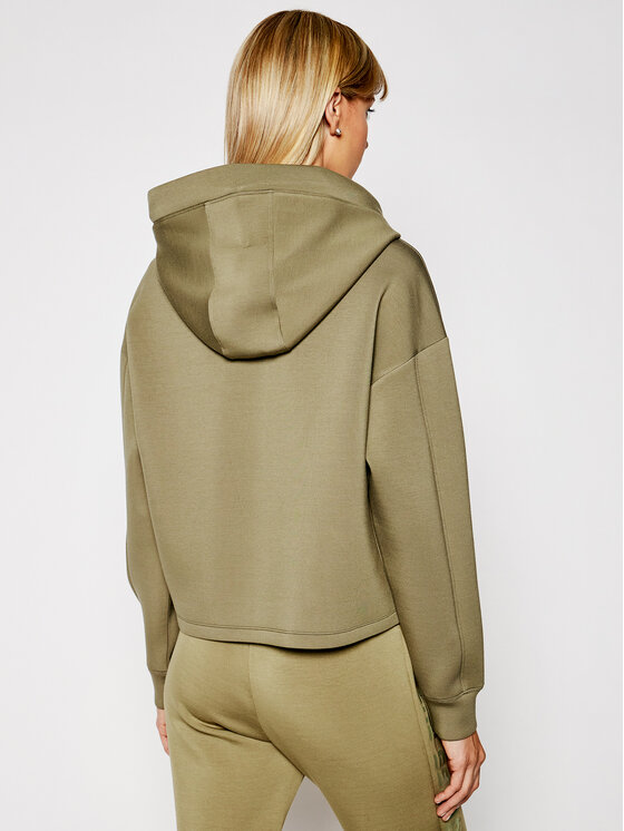 Felpa W1RQ69 K7UW2 Verde Oversize